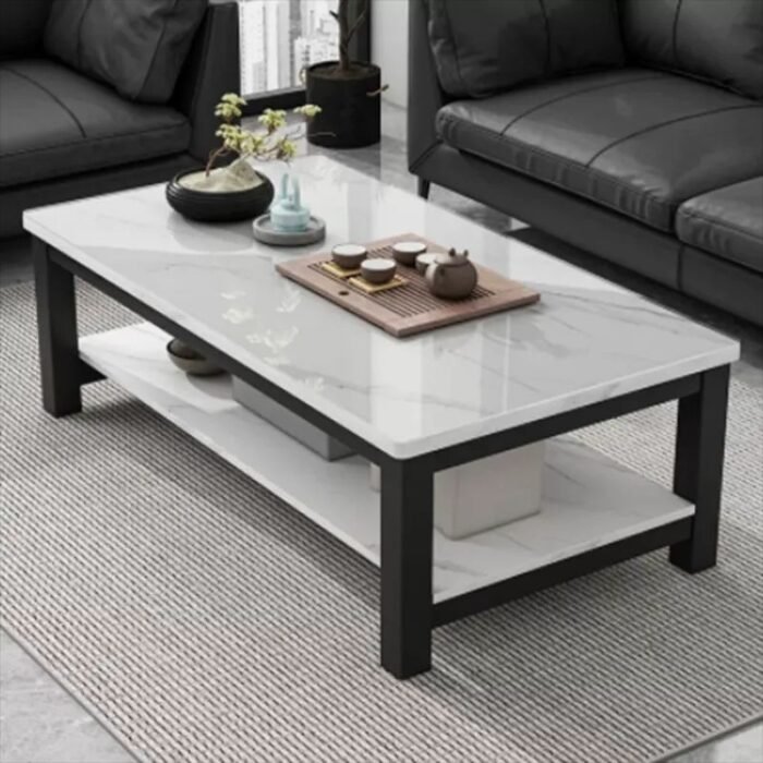 Modern Double Shelve Center Table